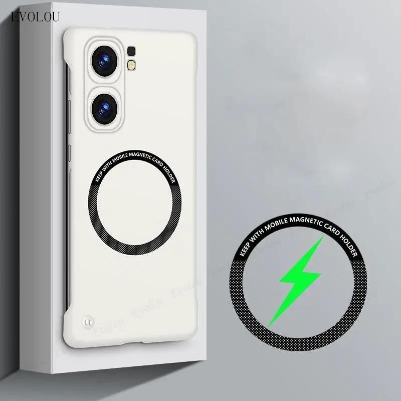 เคสโทรศัพท์มือถือ PC แบบแข็ง ป้องกันกระแทก แบบแม่เหล็ก สําหรับ Vivo Iqoo Neo 9 Pro Neo9 8Pro 7 6 5 SE 5s
