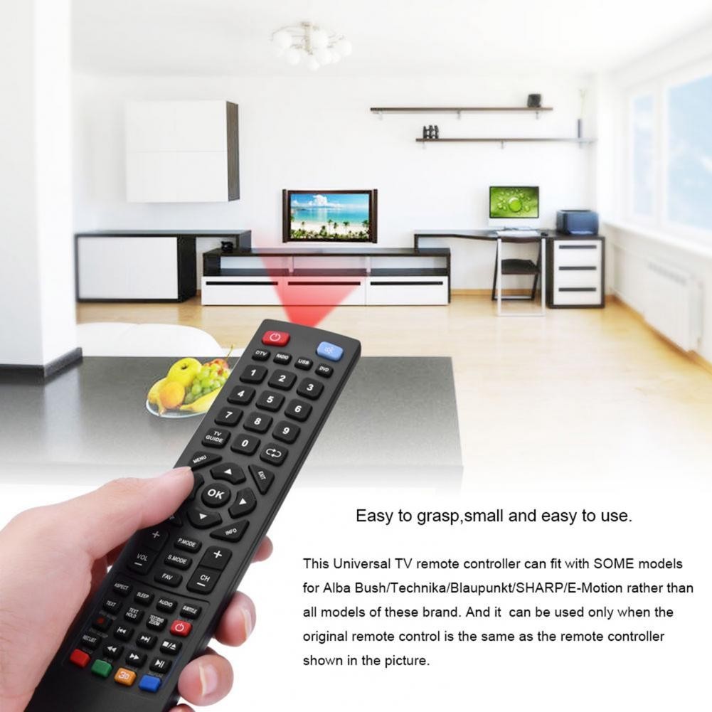 Newsletter Universal Smart TV Remotel Control Controller สำหรับ Alba Bush Technika/Blaupunkt SHARP/E Motion