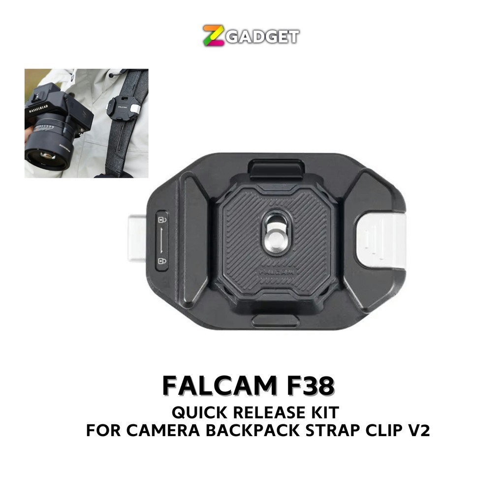 Ulanzi Falcam F38 Quick Release Kit for Camera Backpack Strap Clip V2 F38B3803 ชุดอุปกรณ์ติดกล้อง