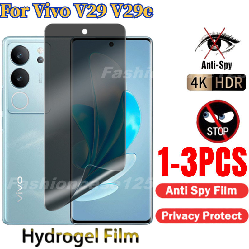 ฟิล์มไฮโดรเจลนิ่ม ไฮดรอลิค กันแอบมอง กันส่อง เพื่อความเป็นส่วนตัว สําหรับ Vivo V29 VivoV29e Vivo V29