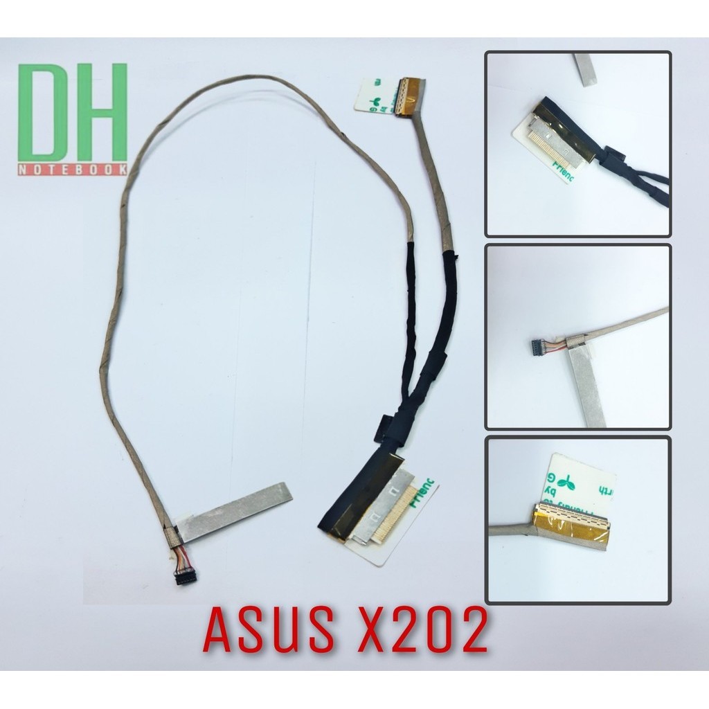 อะไหล่ สายแพรจอ โน๊ตบุ๊ค Asus VivoBook X202, X201, X201E, X202, X202E Laptop Video Cable