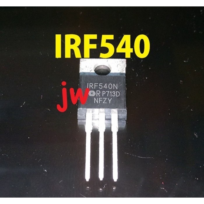 เครื่องมือชิ้นส่วน IRF540N IRF540 IRF 540