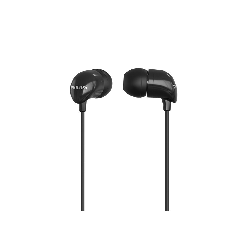 Philips in-ear Headphones (TAE1126BK) หูฟังที่มีไมโครโฟน หูฟัง In ear