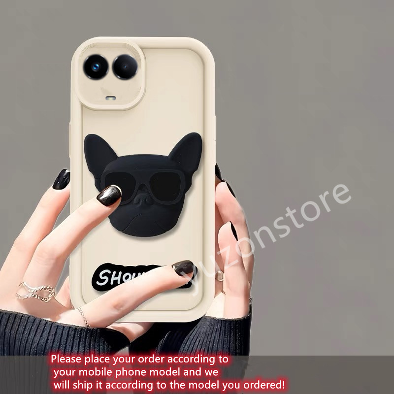 เคส Phone Case Realme 11x 11 Pro Pro+ 10T 10 Pro Pro+ 9i 5G 4G พร้อมส่ง เคสป้องกันโทรศัพท์มือถือ แบบนิ่ม ลายสุนัข สําหรับ