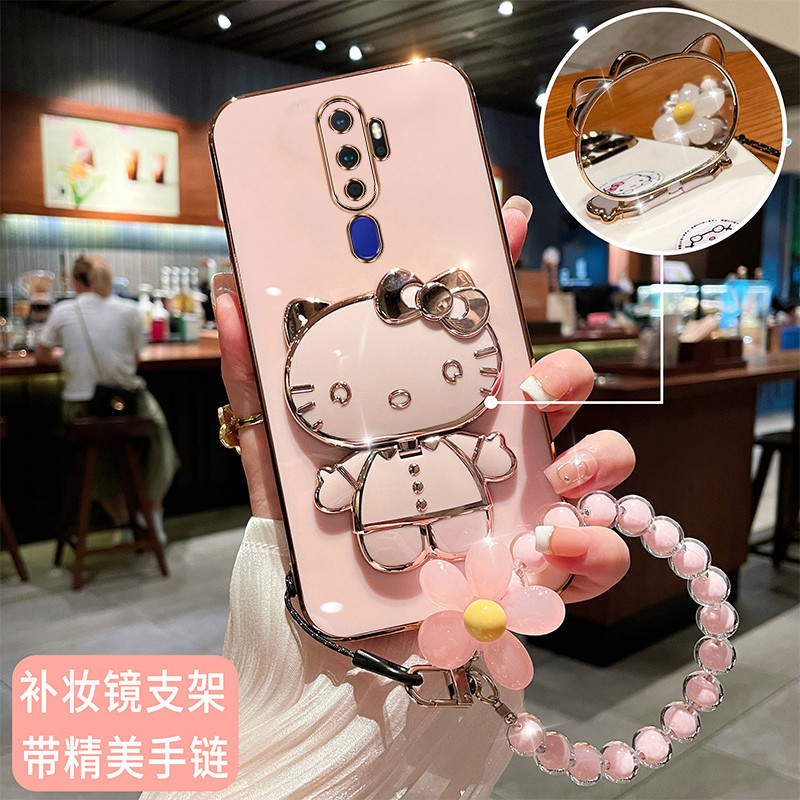 เคส OPPO A9 2020 A5 2020 OPPO A31 2020 OPPO F11 A9 OPPO F11 pro เคสโทรศัพท์มือถือ ลายสติตช์ พร้อมตัวยึดวาง สําหรับ OPPO A9 2020 A5 2020 OPPO A31 2020 OPPO F11 A9 OPPO F11 pro