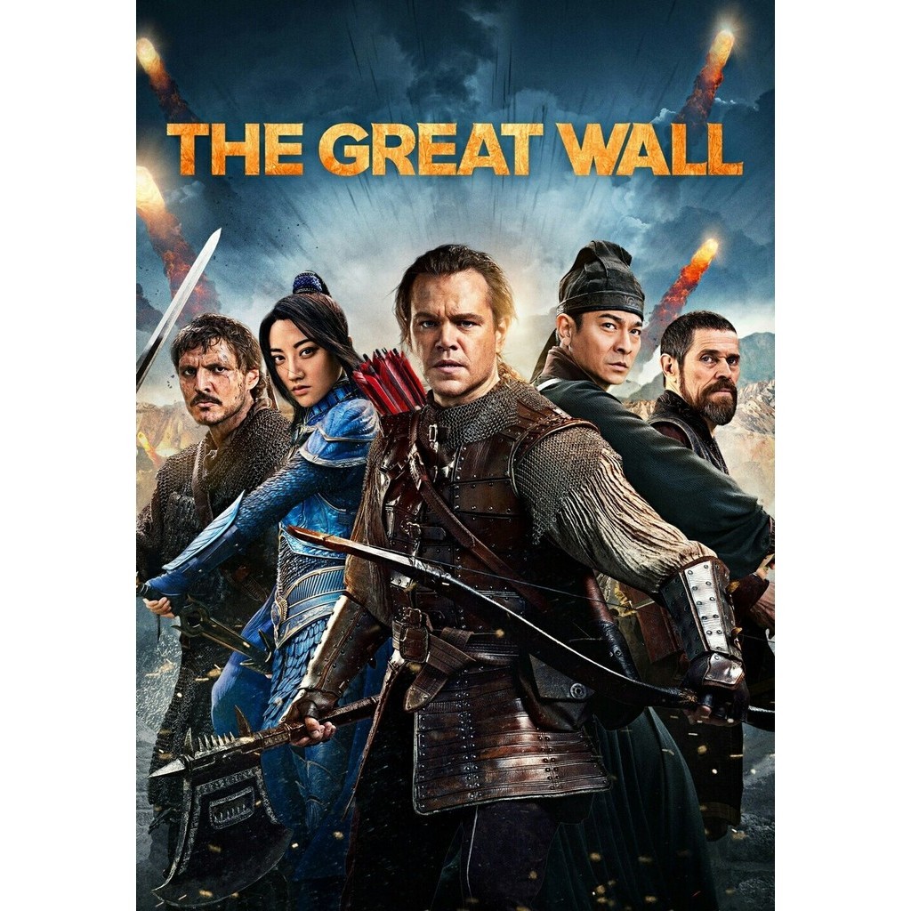 The Great Wall เดอะ เกรท วอลล์ (2016) DVD หนัง มาสเตอร์ พากย์ไทย