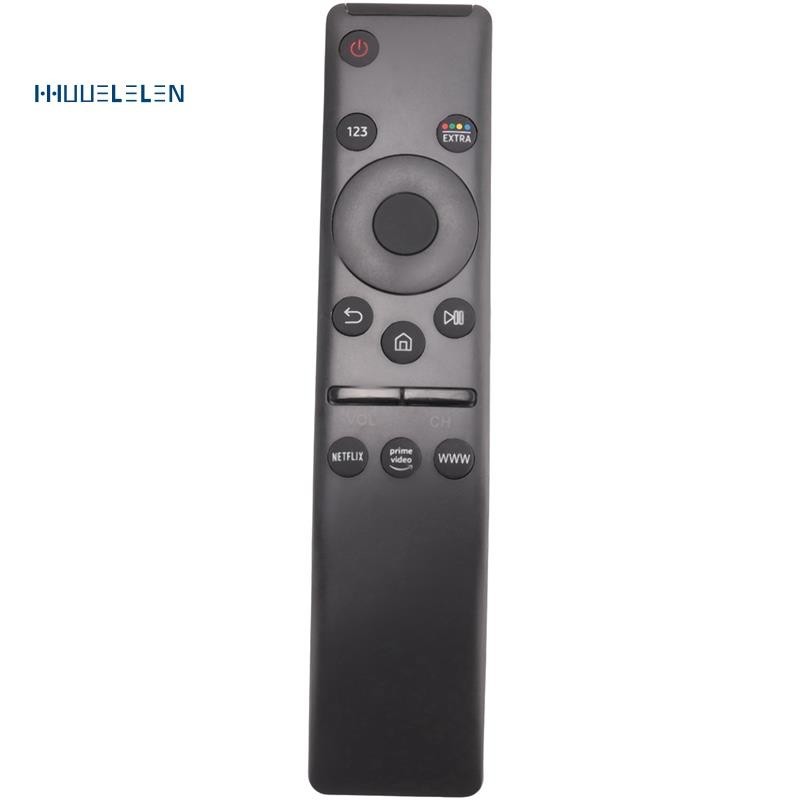 『Hhuuelen』รีโมตคอนโทรล สําหรับ Samsung TV LED QLED UHD HDR LCD Frame HDTV 4K 8K 3D Smart TV พร้อมปุ่ม Netflix WWW