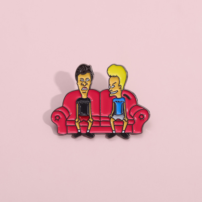 เข็มกลัด รูปการ์ตูน Ainme Enamel Pins ตลก เครื่องประดับ ของขวัญ