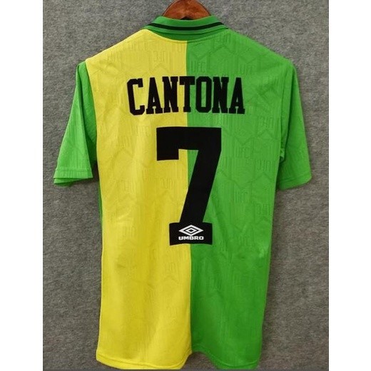 เสื้อฟุตบอล Manchester United Away Cantona สไตล์เรโทร 92 94