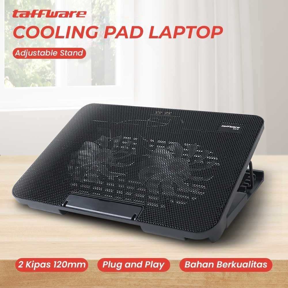 Cooling Pad ขาตั้งแล็ปท็อป 2 พัดลม N99