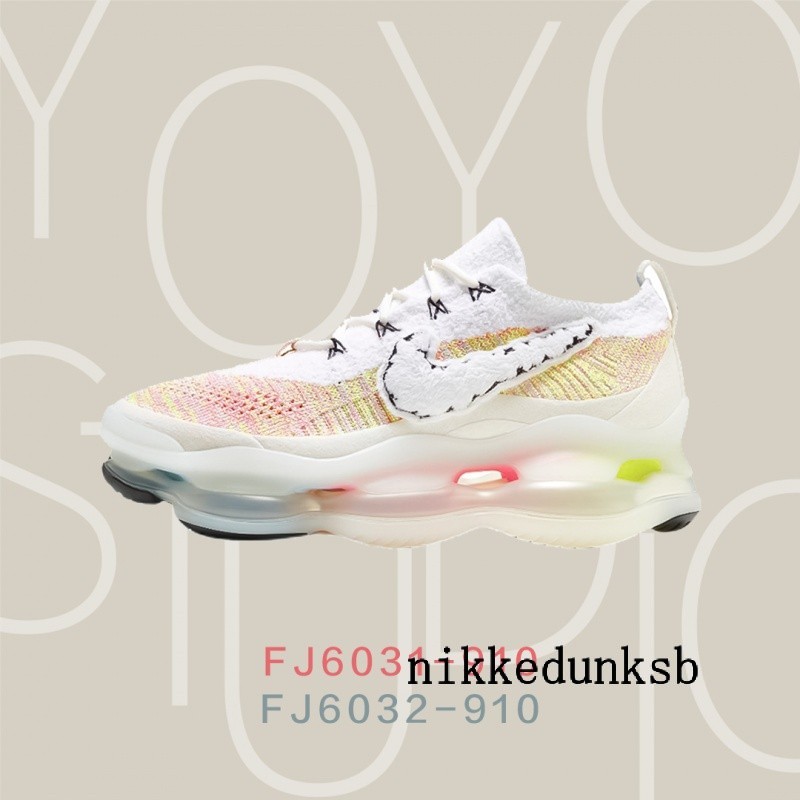 NK AIR Max Scorpion White Pink Wool Hook ผู้ชาย FJ6032-910 ผู้หญิง FJ6031-910