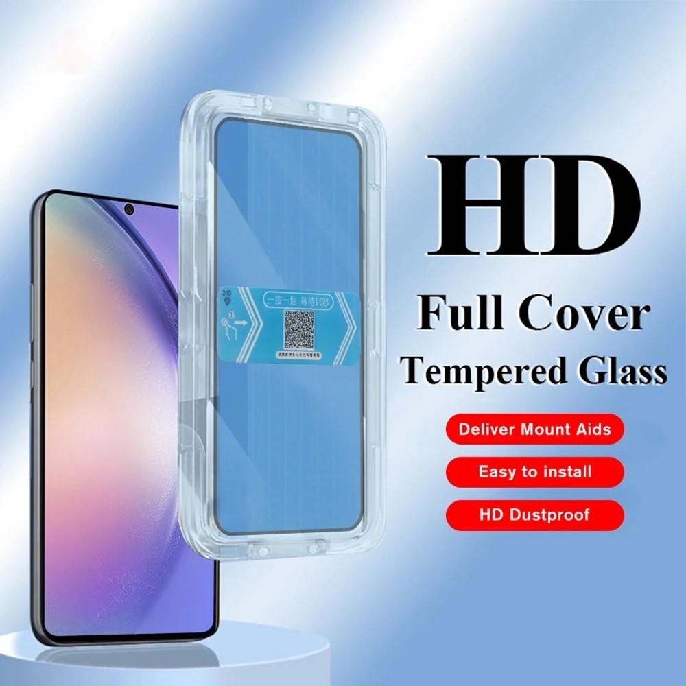 ฟิล์มกระจกนิรภัยกันรอยหน้าจอ ติดตั้งง่าย สําหรับ iphone 11 12 13 14 15 Pro max X XS XR XS max 14 15 Plus