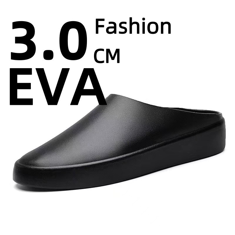 รองเท้าแตะ EVA กันลื่น ทนต่อการสึกหรอ เหมาะกับใส่ทํางานกลางแจ้ง สไตล์เกาหลี และญี่ปุ่น สําหรับผู้ชาย และผู้หญิง
