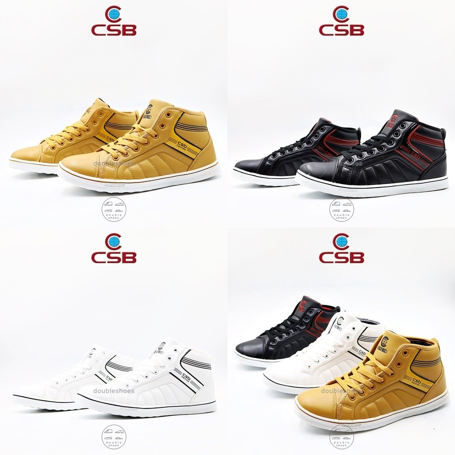 รองเท้าฮาร์ฟ CSB หุ้มข้อ ผู้ชาย รองเท้าผ้าใบหุ้มข้อ ลำลอง รุ่น SL97046 ไซส์ 40-45