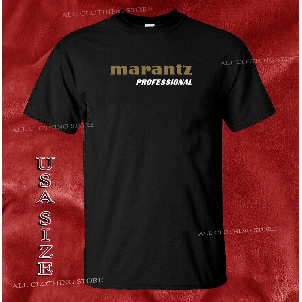 เสื้อยืดผ้าฝ้ายนุ่ม Marantz Amplifier