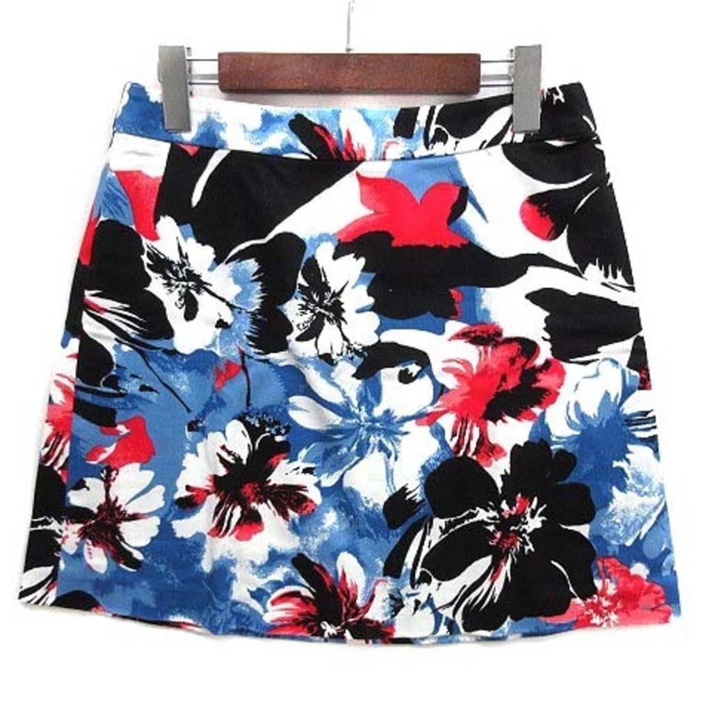 Sport Max Code Max Mara Floral Print Stretch Mini Skirt Direct from Japan Secondhand