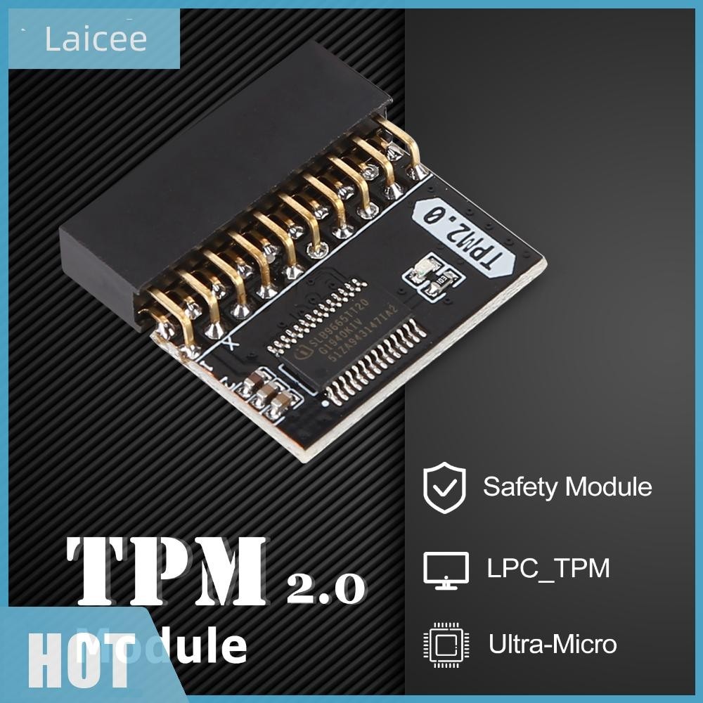 [Laicee.th] Tpm 2.0 โมดูลเมนบอร์ดการ์ดเข้ารหัส 20 Pin 4 GB สําหรับระบบ WIN11