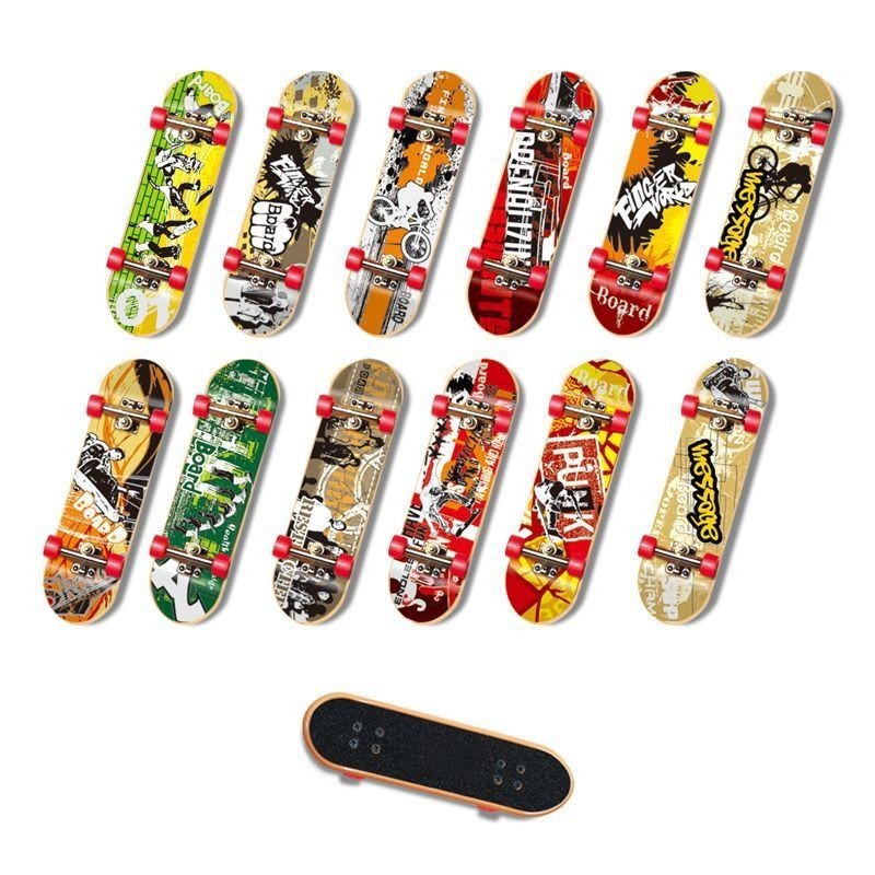 Fingerboard Mini Skateboard Finger Board Skate Boarding Model Finger Skateboard Tech Deck