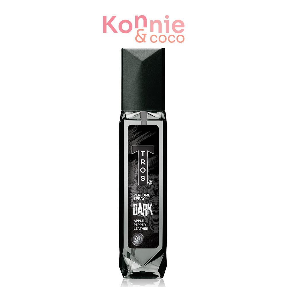TROS Cologne Spray Dark 100ml #Black ทรอส โคโลญ สเปรย์ ดาร์ก สีดำ น้ำหอมสำหรับผู้ชาย.