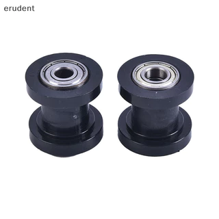 Erudent 1 ชิ้น 8 มิลลิเมตร 10 มิลลิเมตรลูกกลิ้งโซ่ Slider Tensioner ล้อท่องเที่ยว Pit Dirt Bike Moto ใหม่