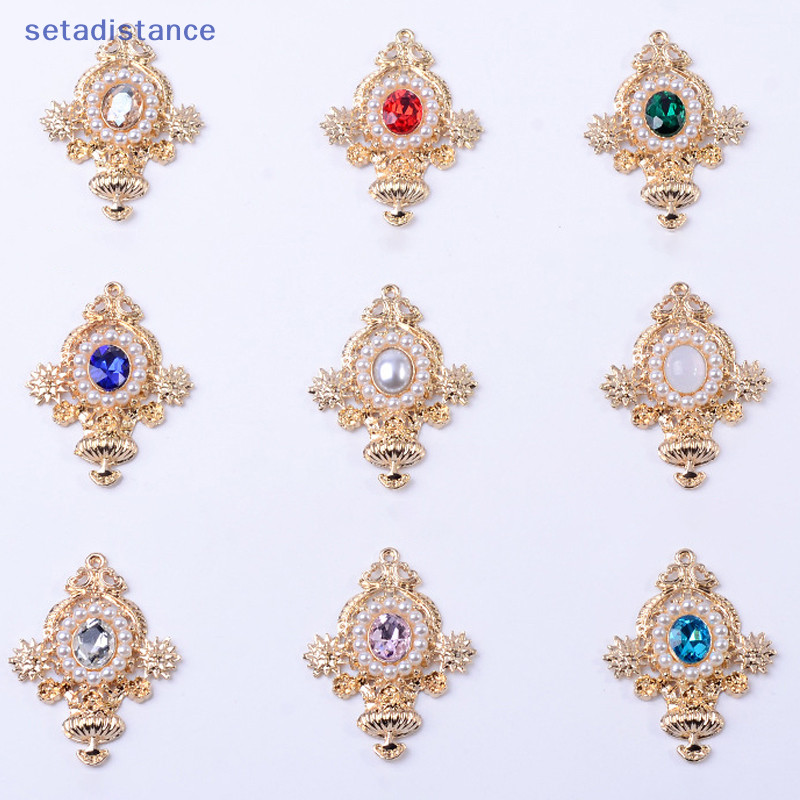 [Setad] เครื่องประดับโลหะผสมอุปกรณ์เสริมแฟชั่นบุคลิกภาพจี้ Diy เครื่องประดับผมต่างหูวัสดุ [ใหม่]
