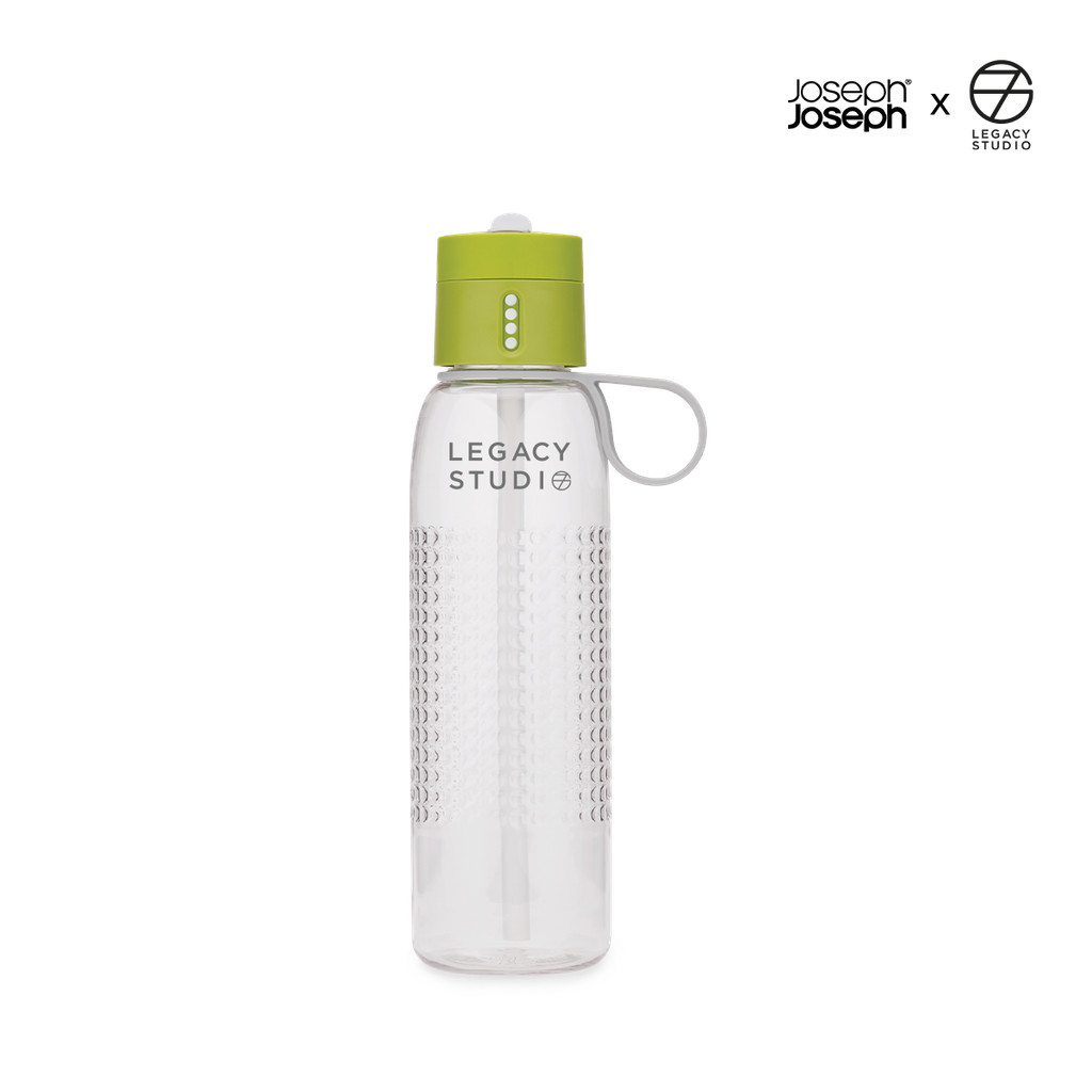 Legacy Studio x Joseph Joseph : Dot Active Water Bottle 750 ml. /Green : ขวดน้ำอัจฉริยะ กระบอกน้ำ750