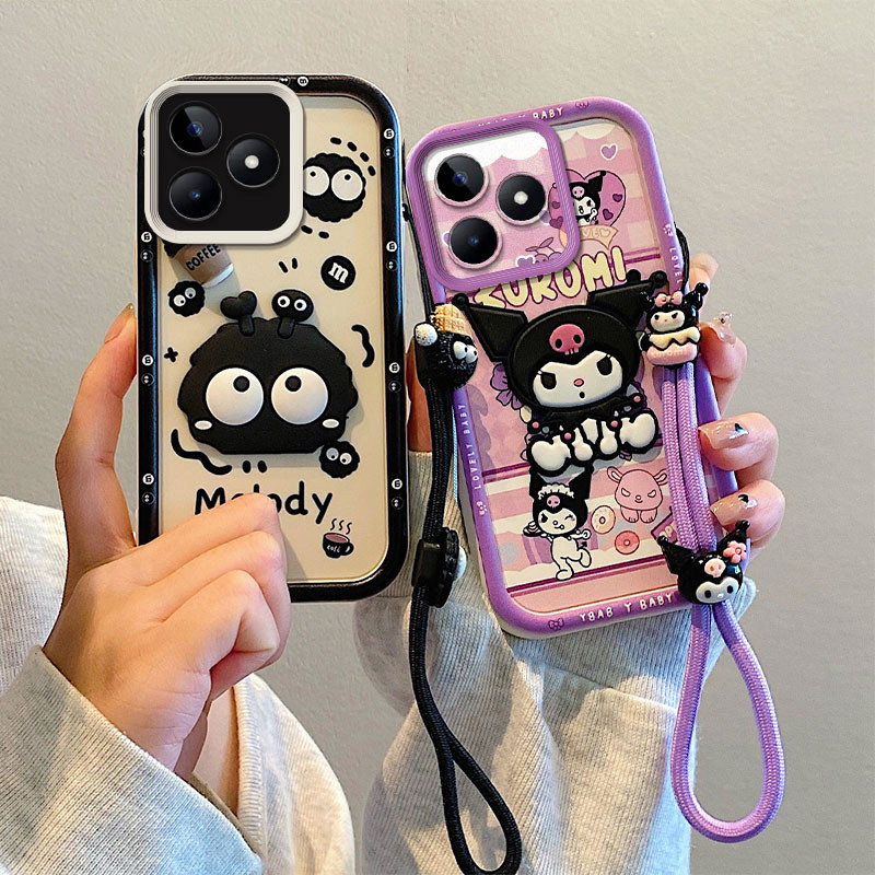 เคส realme c63 เคส realme note 60 เคสโทรศัพท์ตุ๊กตา 3D น่ารักสําหรับเคส  เคส realme c61