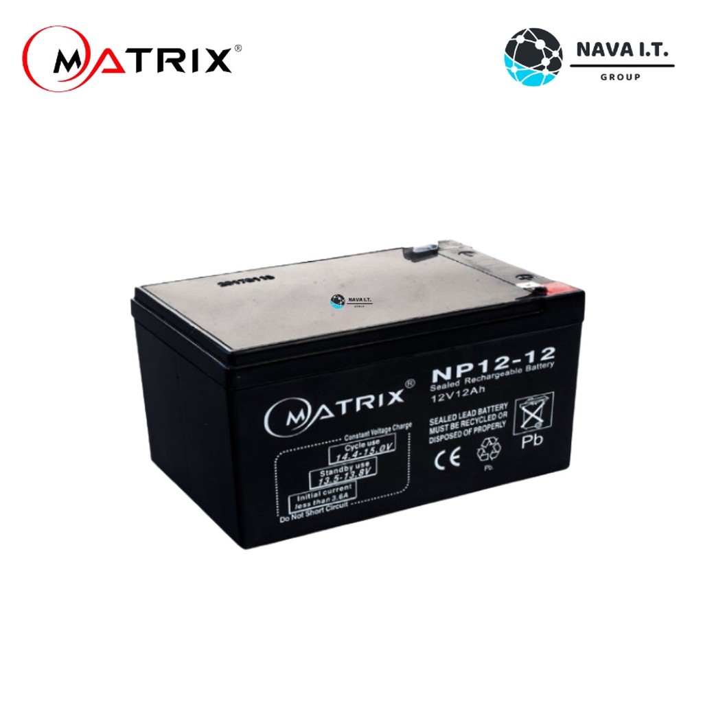 MATRIX BATTERY / KATZUNI BATTERY 7.8 9A 12A แบตเตอรี่เครื่องสำรองไฟ UPS BATTERY คุณภาพดี ไฟเต็ม ราคา ถูกที่สุด ดีลบีเคเค แกลเลอรีภาพที่ 6