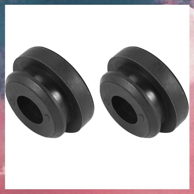 2pcs หม้อน้ําประกอบ Upper Insulator Mounts Bushing ยางสีดํา Fit สําหรับ Accord 74173-SJ4-000