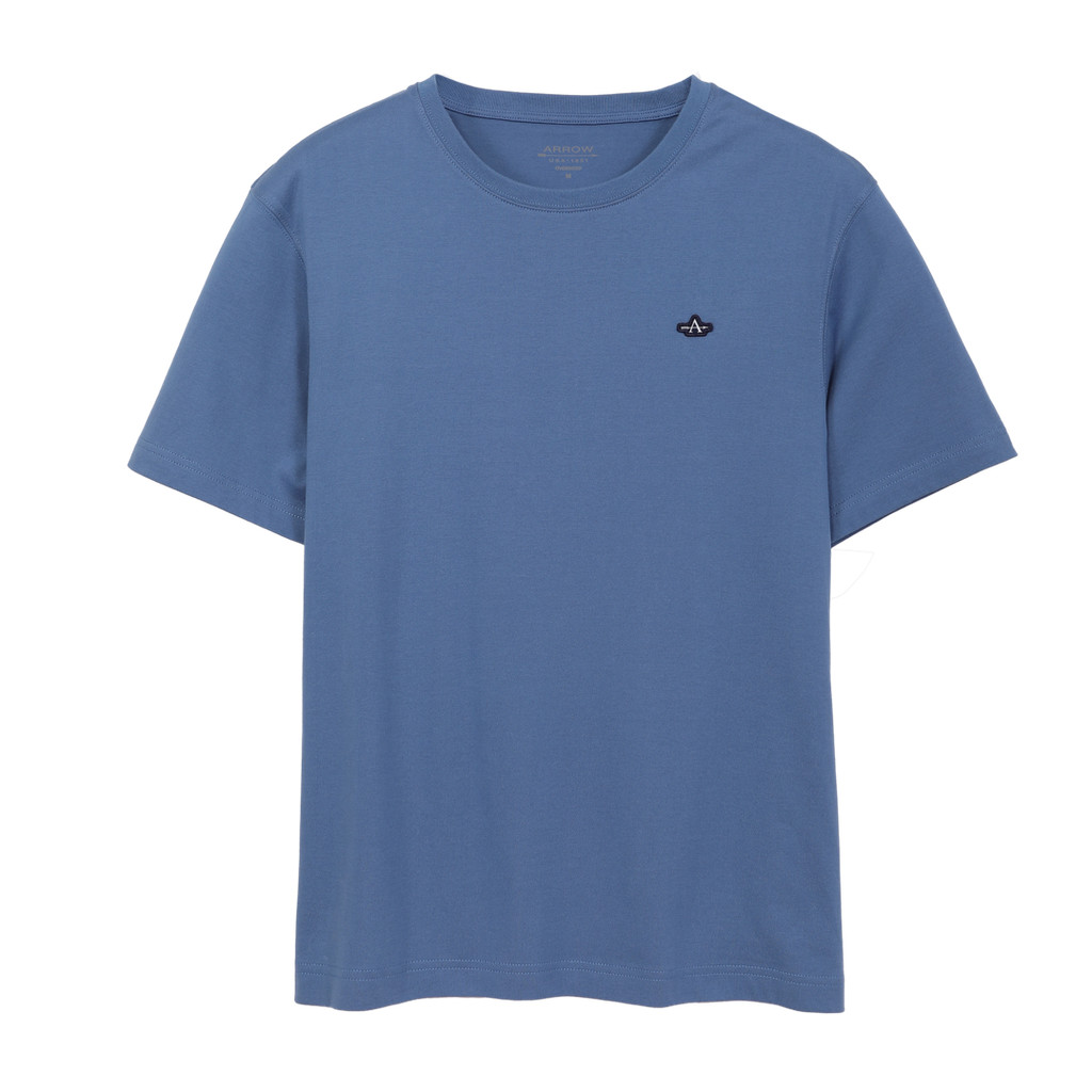 ARROW Aero Cot Tee เสื้อยืด คอกลม สีฟ้าเข้ม รหัส MTHO862 NB
