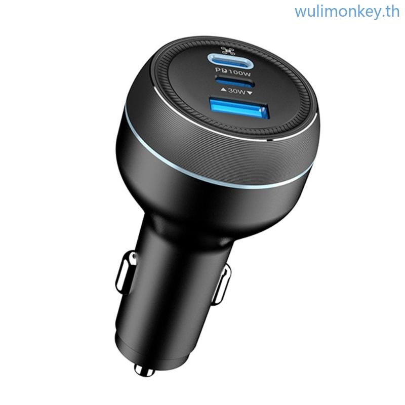 Wu Power 100W UAV Car Charger Adapter เข้ากันได้กับ Air 3 Avata 2 UAV