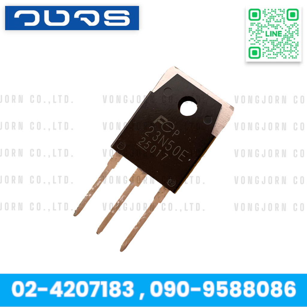 FMH23N50E 23N50 FUJI N-Channel MOSFETTransistor มอสเฟต 23A 500V