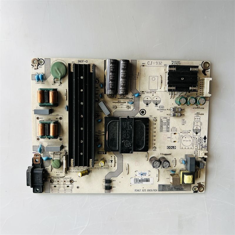 Hisense hz55a65e บอร์ดจ่ายไฟ rsag7.820.8909/r0h เมนบอร์ด LCD TV