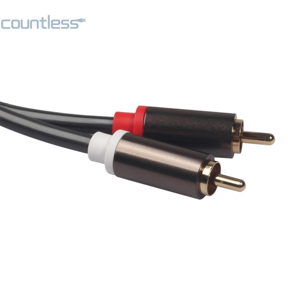 Dual XLR Male To Dual RCA Male Audio Connection Cable 1.5m/4.9ft QDE [counterless.th]