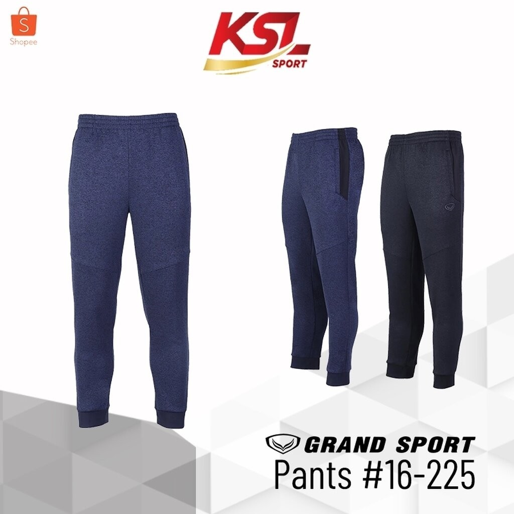 Grand sport กางเกงวอร์มขายาวแกรนด์สปอร์ต กางเกงขาจั้ม Top dyed (ท็อปดาย) 2023/2024 รหัส 06-225 (006225)