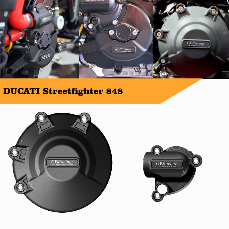 ฝาครอบเครื่องยนต์วิบากสําหรับ GBRacing สําหรับ Ducati Streetfighter 848