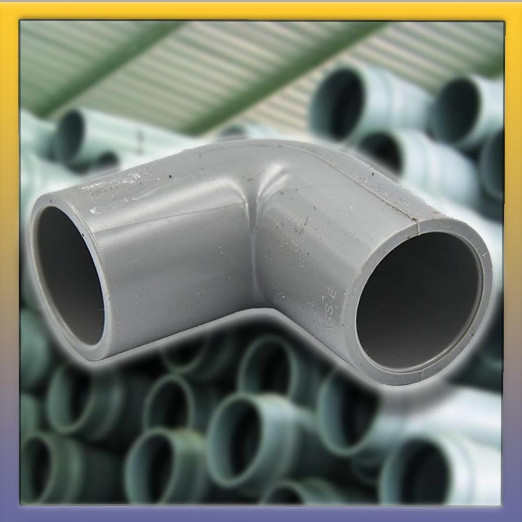 PVC FITTING สําหรับ PVC PIPE / PVC GRIY PIPE ELBOW / SIMILAR CONNECTION SAME SIZE สําหรับ PVC PAIP /