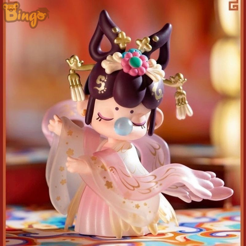【Bingo】กล่องสุ่มโมเดล ตุ๊กตากล่องตาบอด ซีรีส์ราชวงศ์ถังเฟิงหัว (1 ชุด 12 ชิ้น) ฟิกเกอร์ทำมือของสะสม ของเล่นอินเทรนด์ ของขวัญสำหรับเพื่อน (0076)