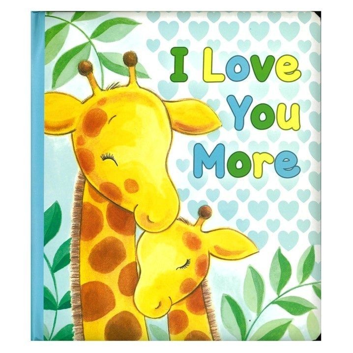 I Love You More Cushion Board Book