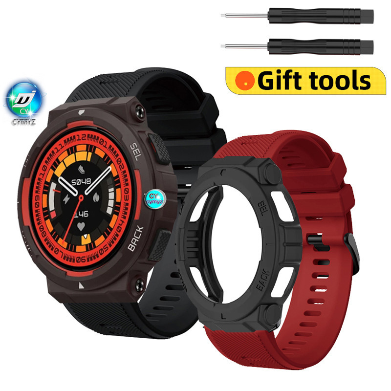 Amazfit Active Edge สายซิลิโคน สําหรับ huami Amazfit Active Edge strap Sports wristband Amazfit Acti