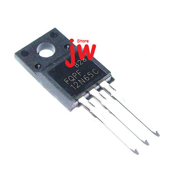 เครื่องมือชิ้นส่วน FQPF12N65C FQPF12N65 12N65 650V 12A N-Ch MOSFET TO-220F