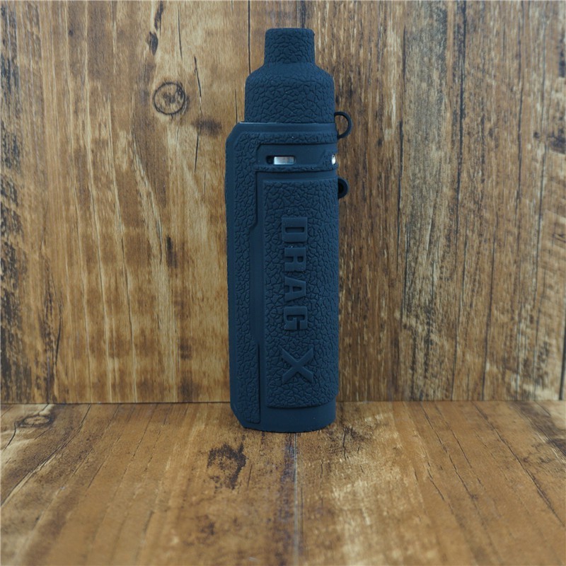 Silicone case for Voopoo drag X 80w protective texture cover anti-slip rubber sleeve wrap skin