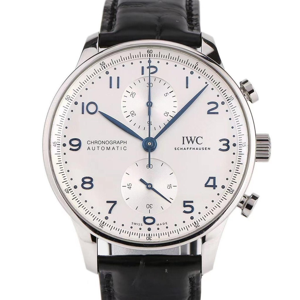 Iwc IWC IWC โปรตุเกส Chronograph Automatic Mechanical Men 's Watch IW371605