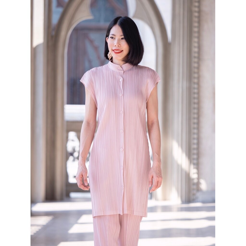 2MUAY รุ่น GJO1174 เสื้อพลีทคุณภาพ EVERYDAY PLEAT TOP 10 สี FREE SIZE