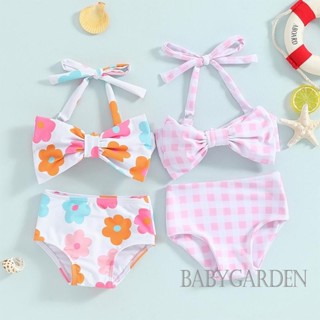 「ส่งจากไทย」 1-6 ปี เด็กทารก เด็กผู้หญิง บิกินี่ ฤดูร้อน 2 ชิ…