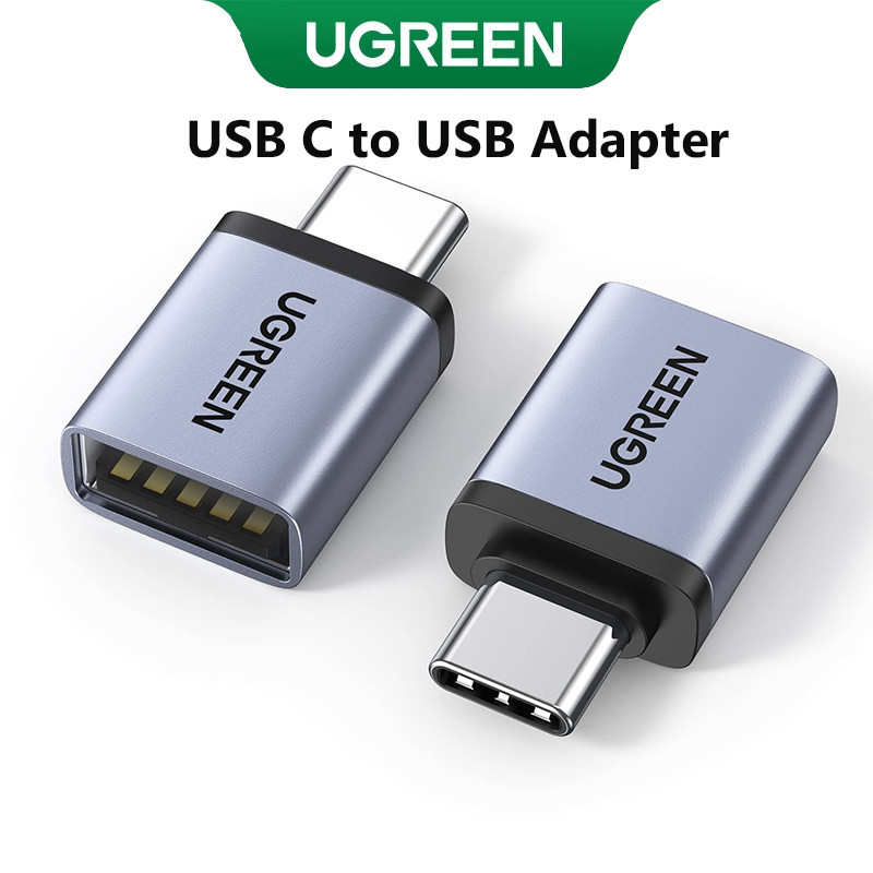 Ugreen อะแดปเตอร์แปลง USB C เป็น USB C ตัวผู้ เป็น USB 3.2 ตัวเมีย ขนาดเล็ก