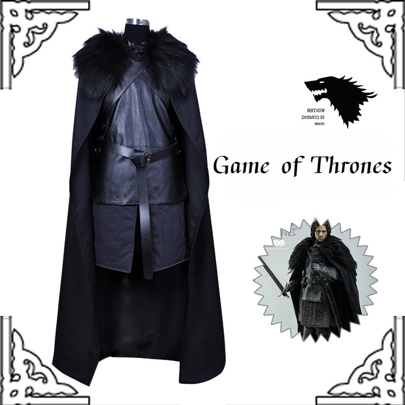Jon Snow ชุดคอสเพลย์ ชุด Game of Thrones