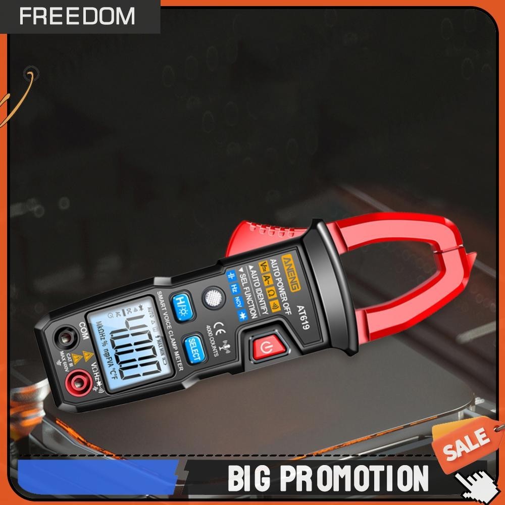 At619 แคลมป์มิเตอร์แอมมิเตอร์ 4000 แคลมป์ออนแอมป์มิเตอร์ เครื่องมือวัด