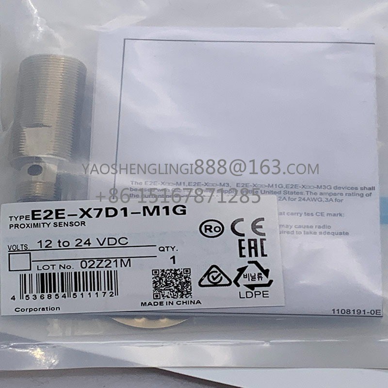 ใหม่ proximity sensor E2EQ-X3D1G-M1GJ-T E2EQ-X7D1G-M1GJ-T E2EQ-X1D7D1E2E7D1D1M7D1