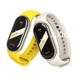 กีฬาซิลิโคนสําหรับ Mi Band 10 9 8 NFC สร้อยข้อมือสําหรับ Xiaomi Smart Band 8 NFC สายรัดข้อมือยาง Correa สําหรับ Miband 8 กันน้ําอุปกรณ์เสริม